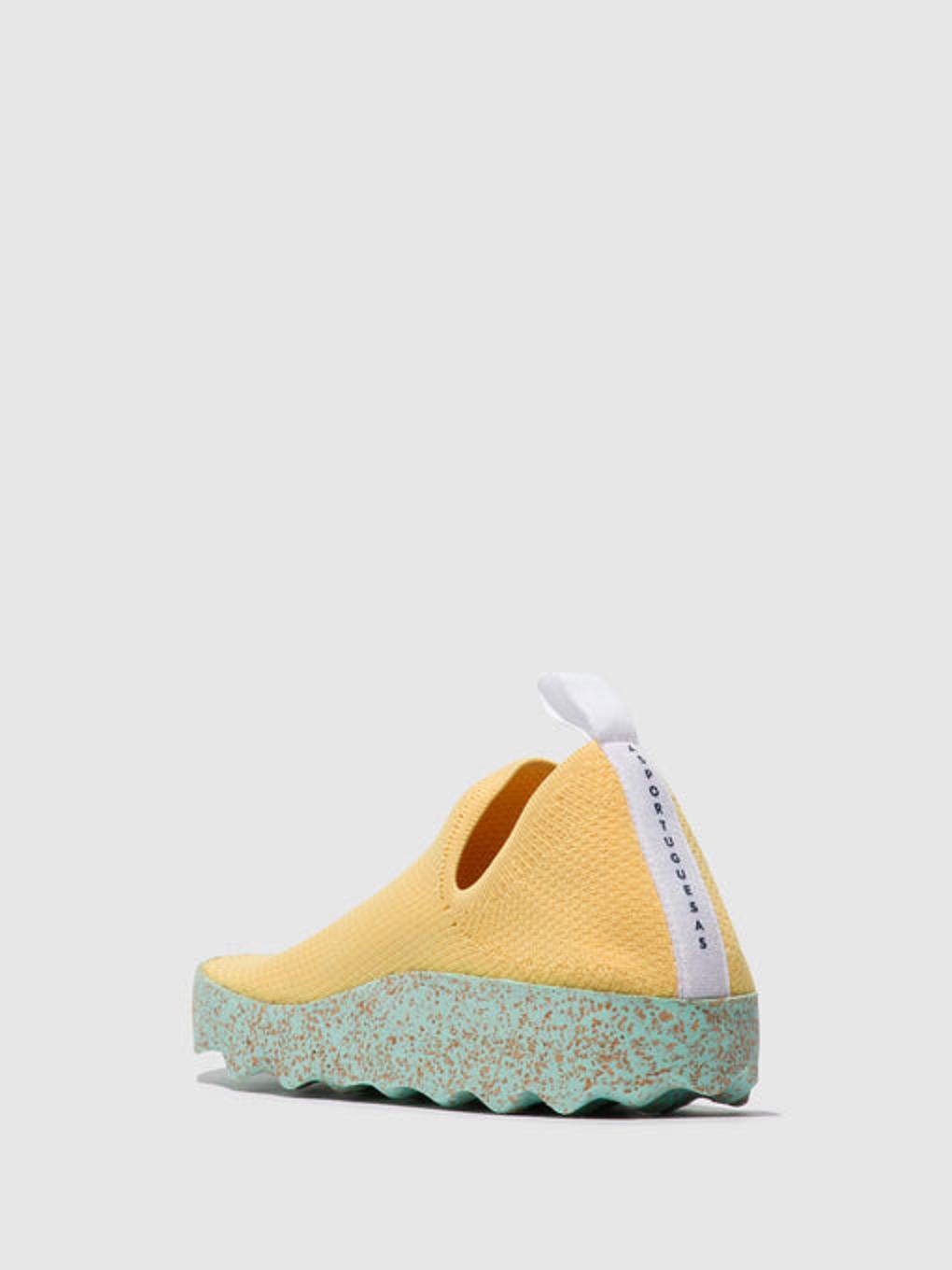 Asportuguesas Care Trainers R. Yellow - Naisten Slip-on Trainers ASPP018432FI Keltainen